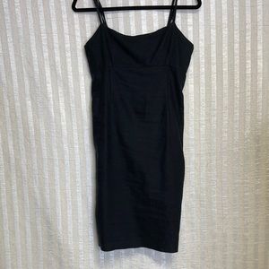 Guess black empire waist cotton sundress, adjustable straps, size 4 (SUM203)